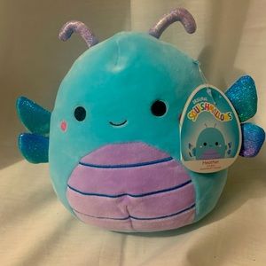 BNWT MISPRINT DEFECT SQUISHMALLOW 8” HEATHER THE DRAGONFLY